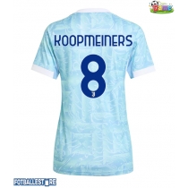 Juventus Teun Koopmeiners #8 Bortedrakt Dame 2025-26 Kortermet